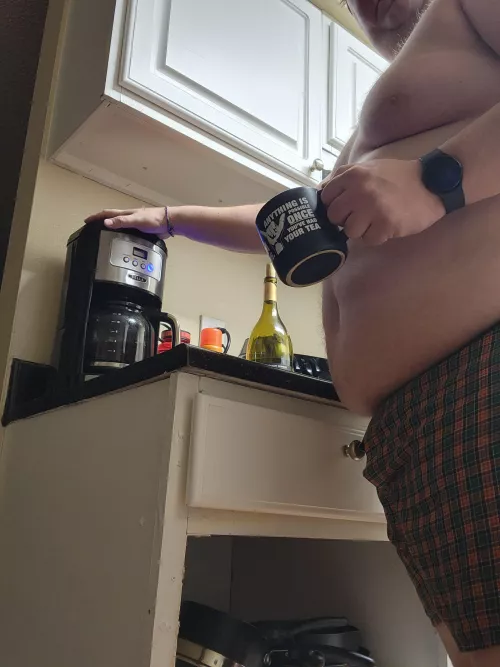 Waiting on this damn coffee...