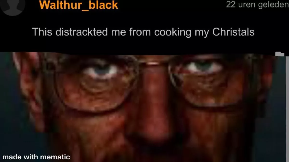 Waltuh, put your dick away waltuh