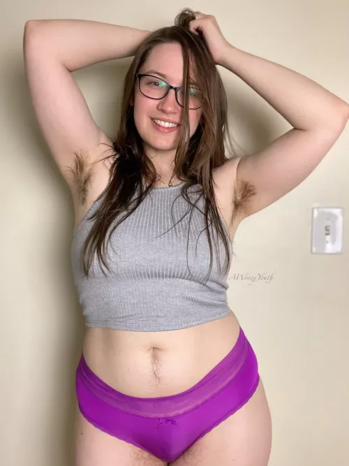 Why shave when I look this cute naturally? 🥰🌿