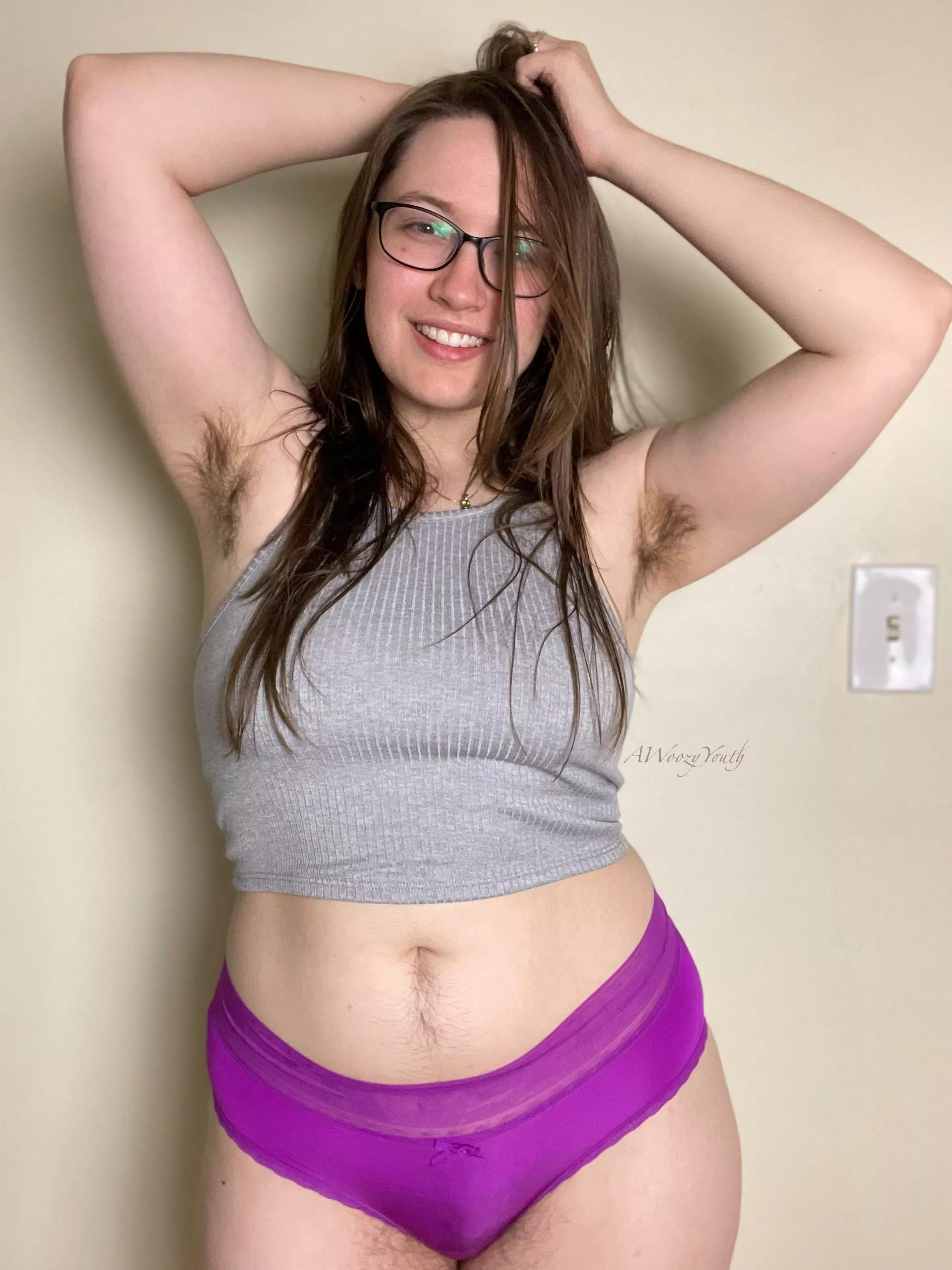 Why shave when I look this cute naturally? 🥰🌿