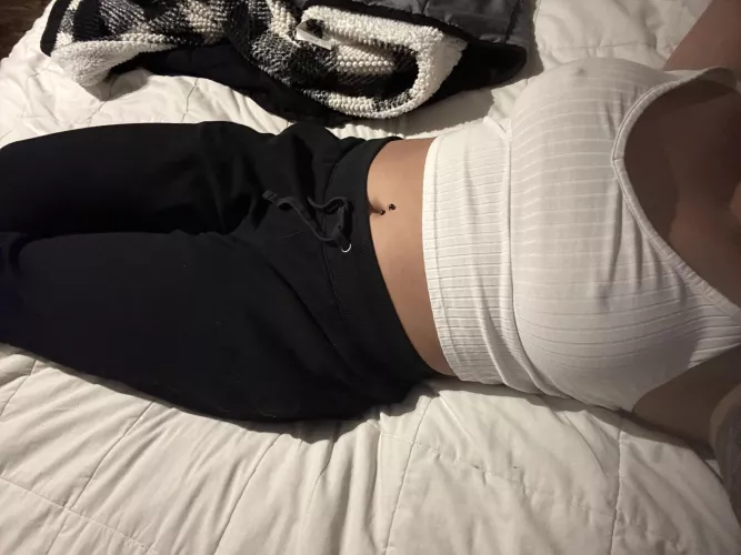 winding down before bed