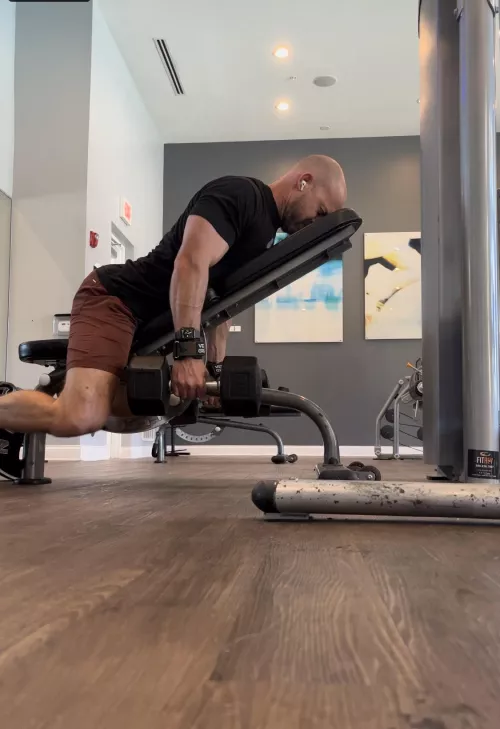 Would rather (m)y face be buried in some female cheeks than this bench