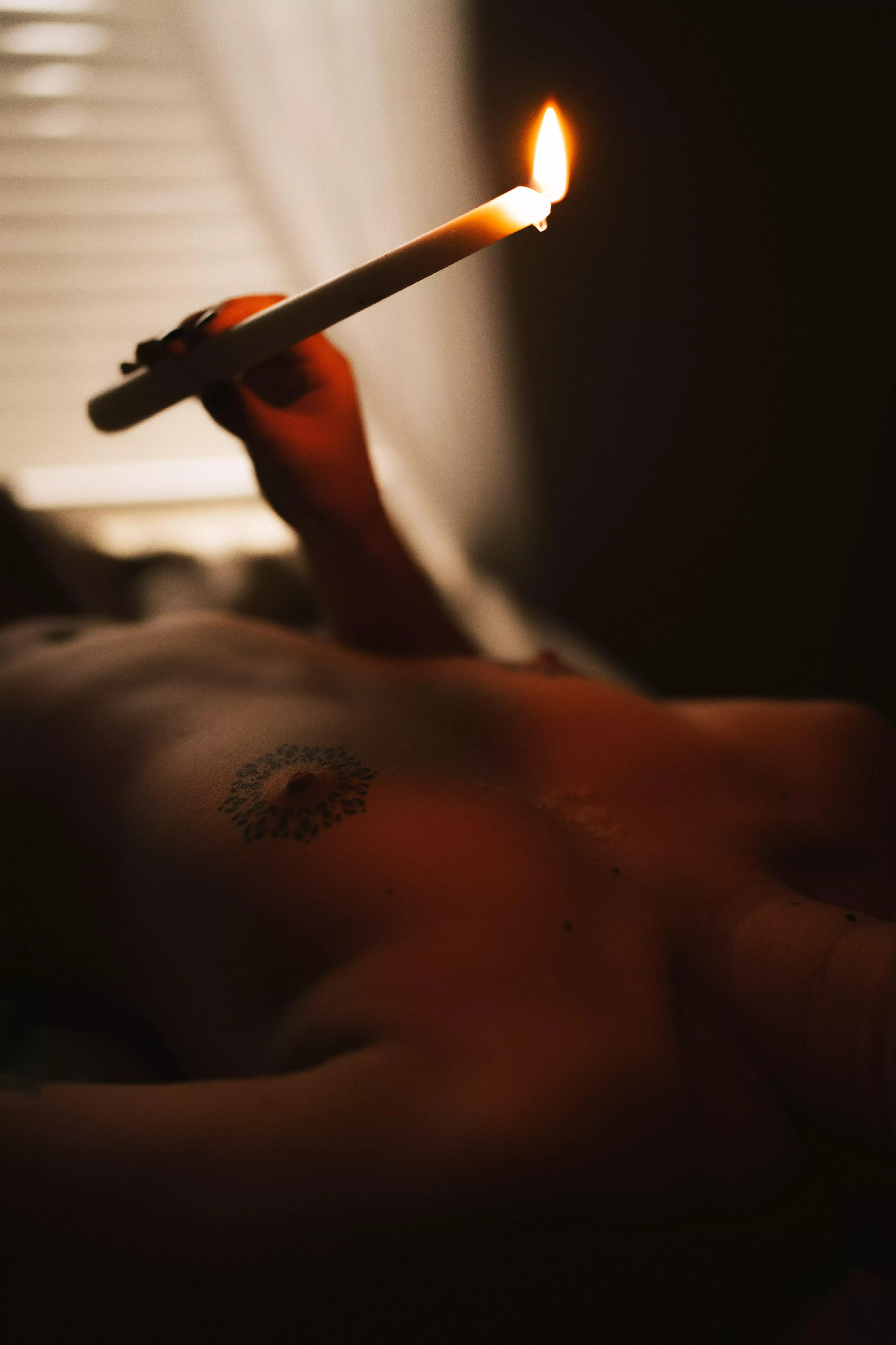 Would you let me drip candle wax on you?