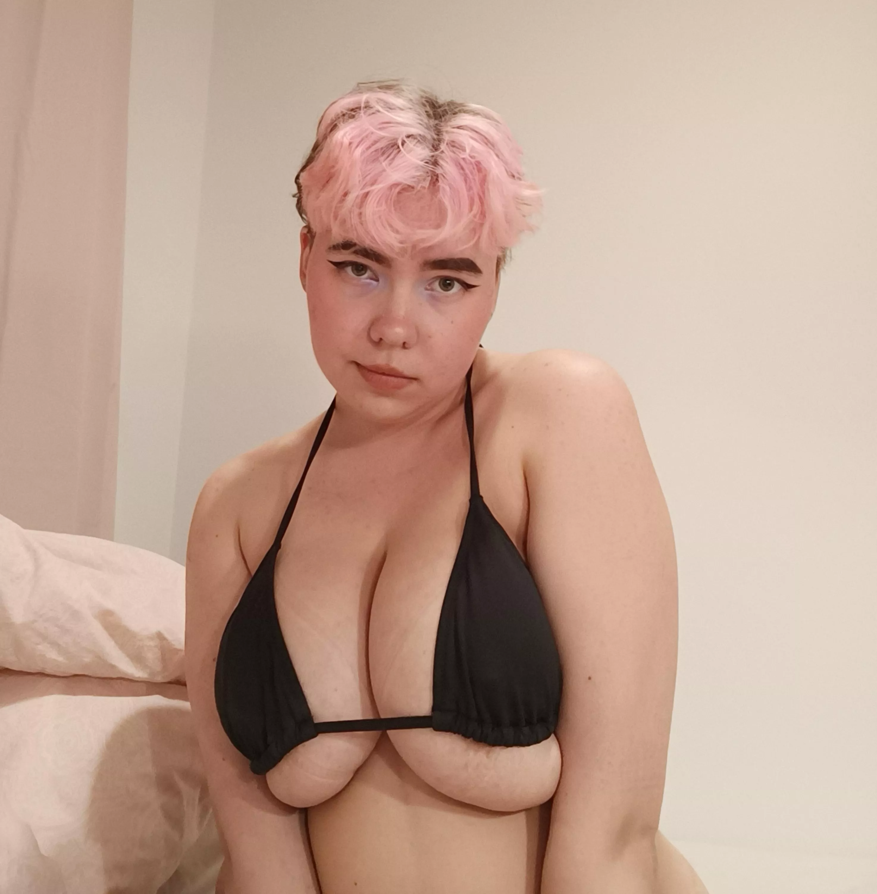 Would you paint my tits with your cum?