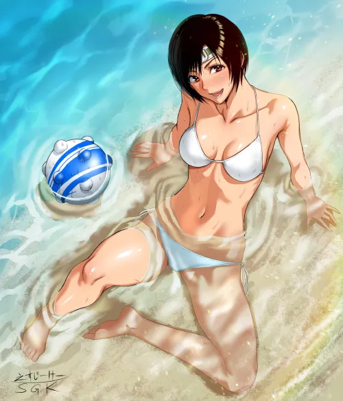Yuffie White Bikini Cutie ( sgk )
