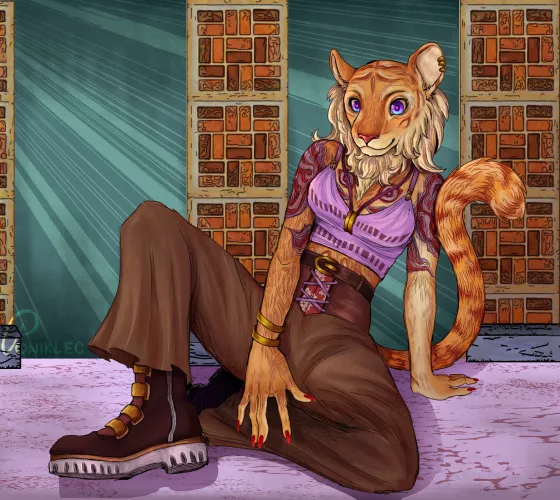 A gift for u/Wensleydaleslug who won my little species guessing contest! :3 Hope to do more of these in the future [@PonikIec on Twitter (me)]