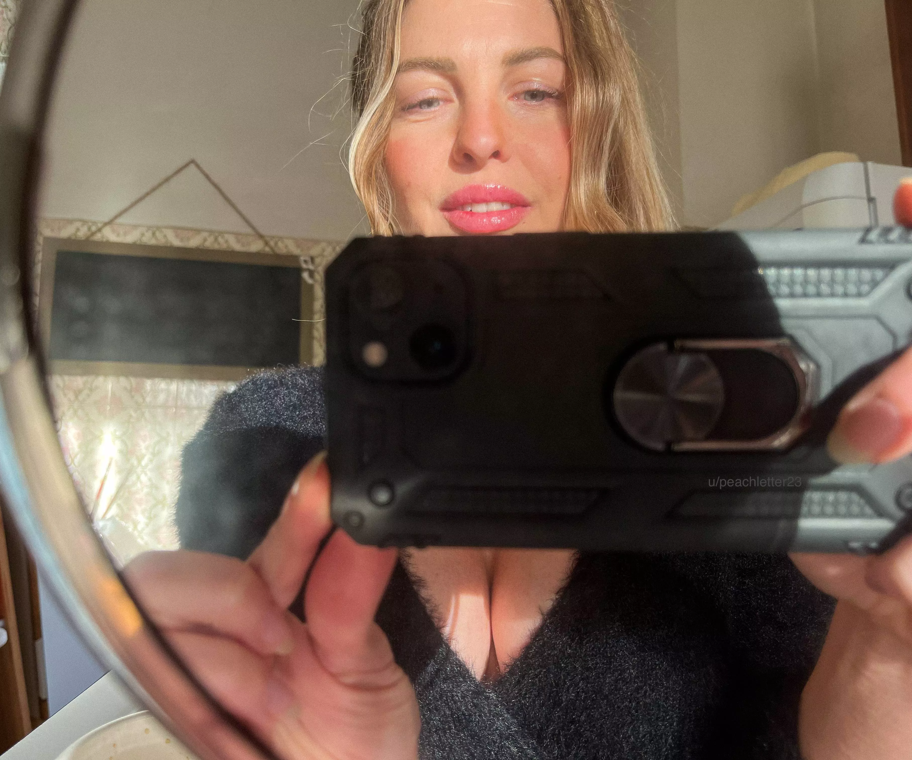 A smile and a breath of fresh air..