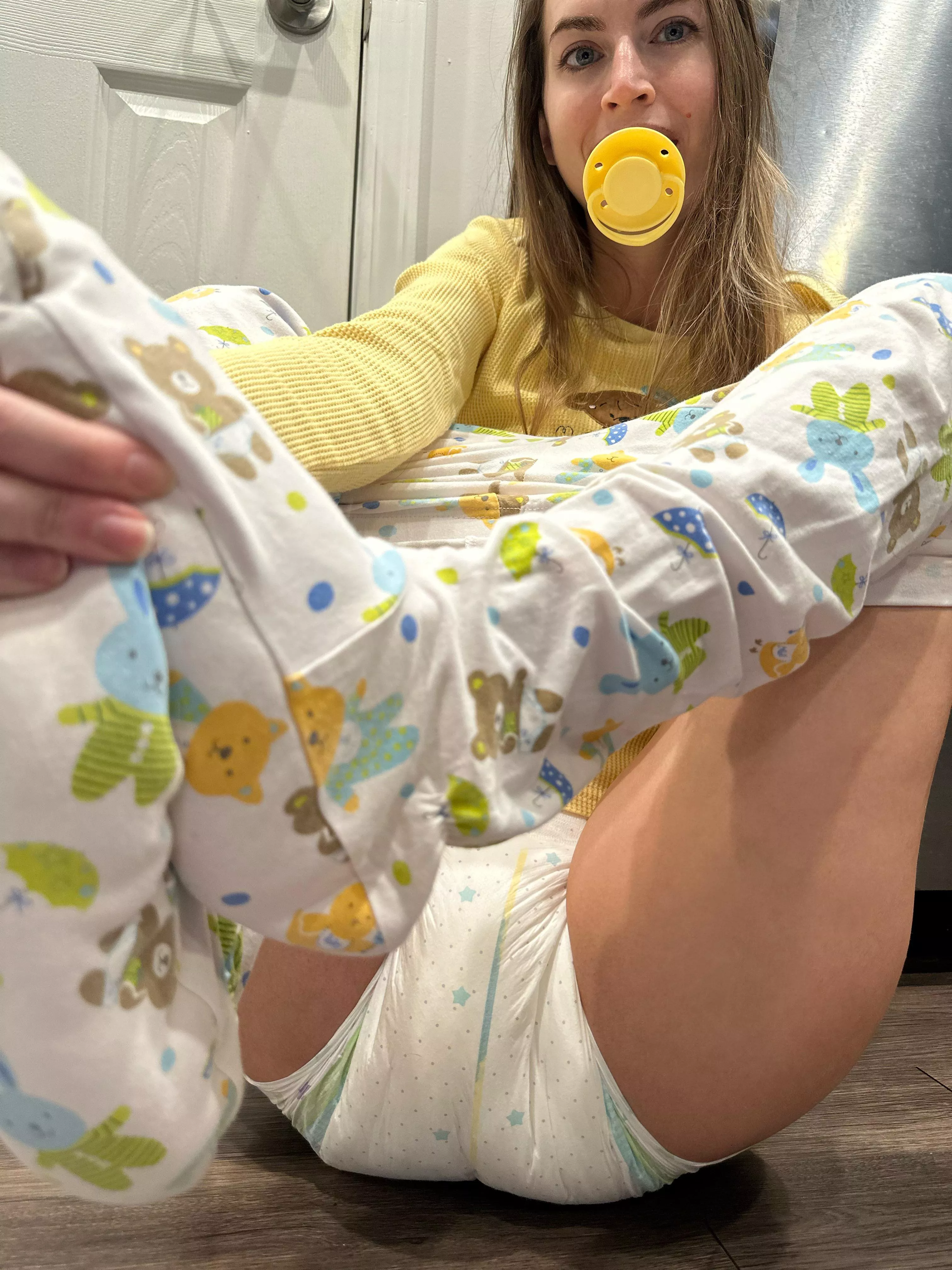 Blue in da center 💦💛