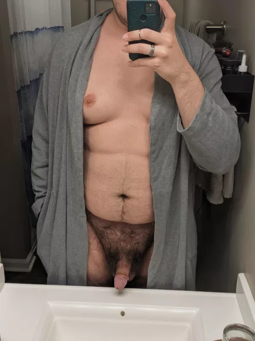 both of us are half awake