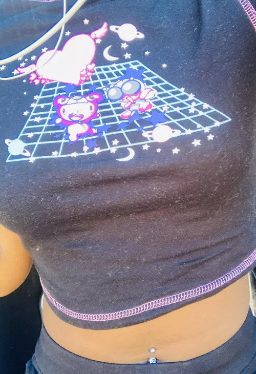 Cartoon cropped top🥰