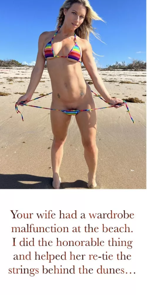 Cheating at the beach