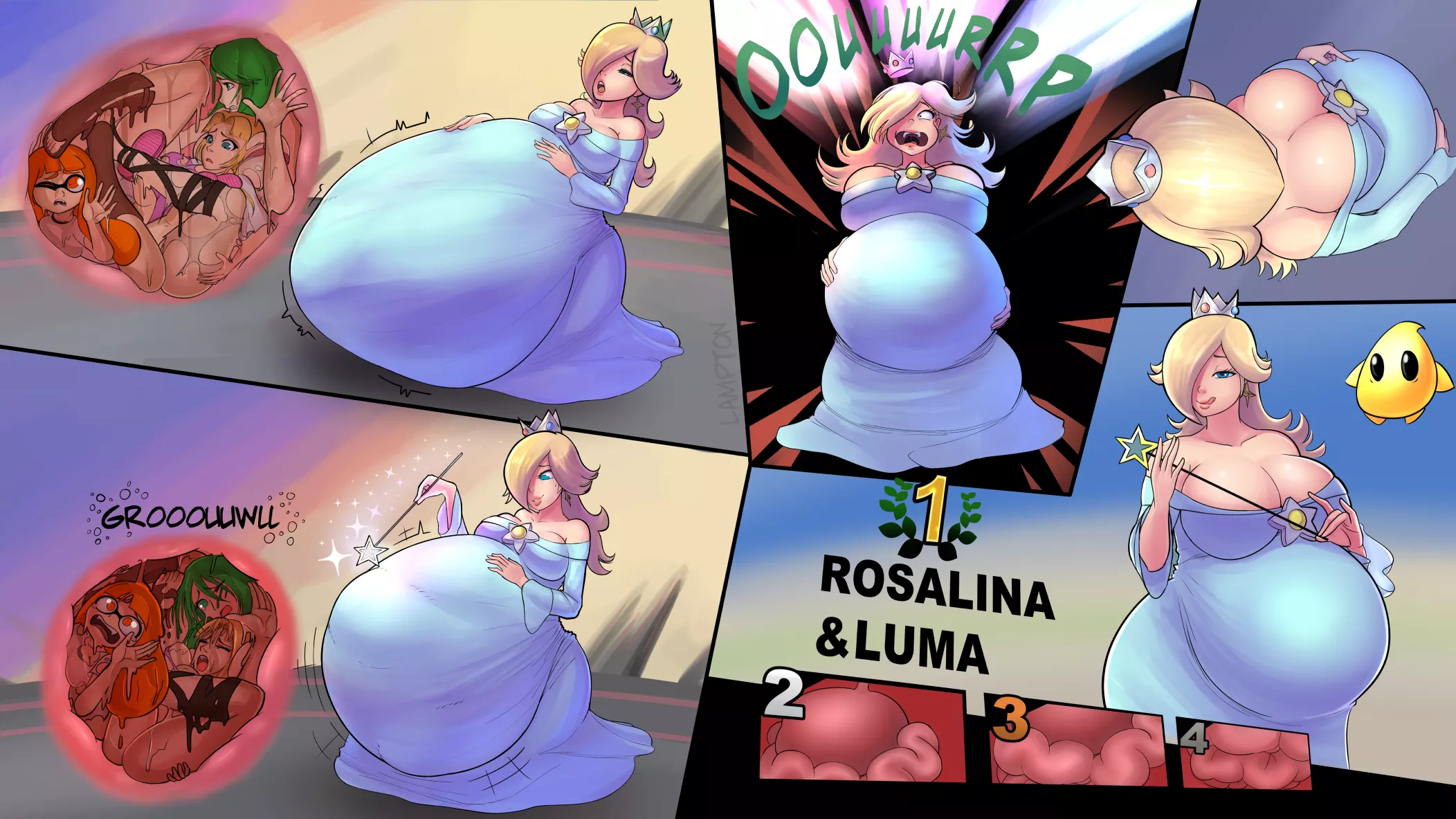 {Comic} Rosalina's Final Smash. By Lampton