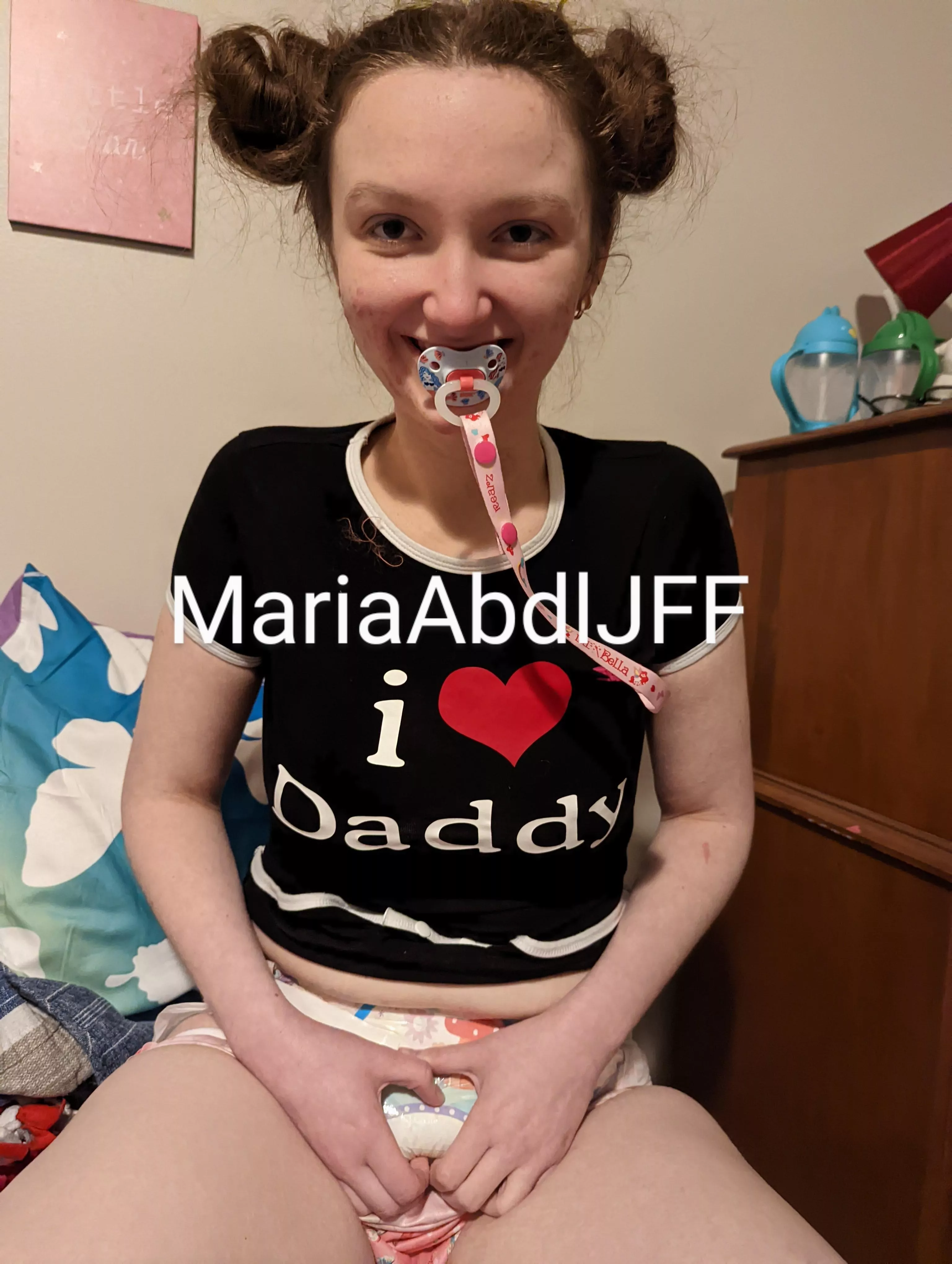 Daddy's little girl!