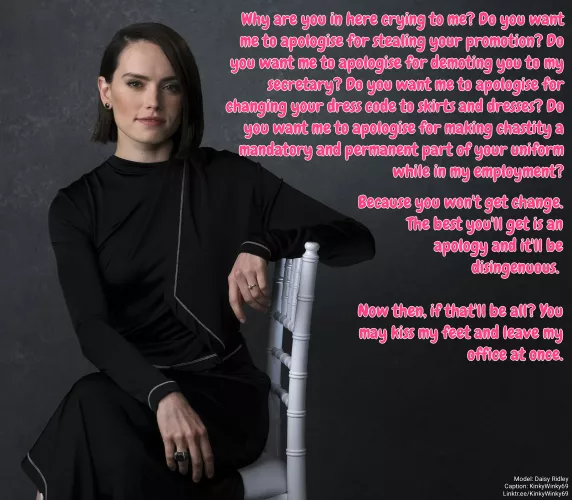 Daisy Ridley's Secretary