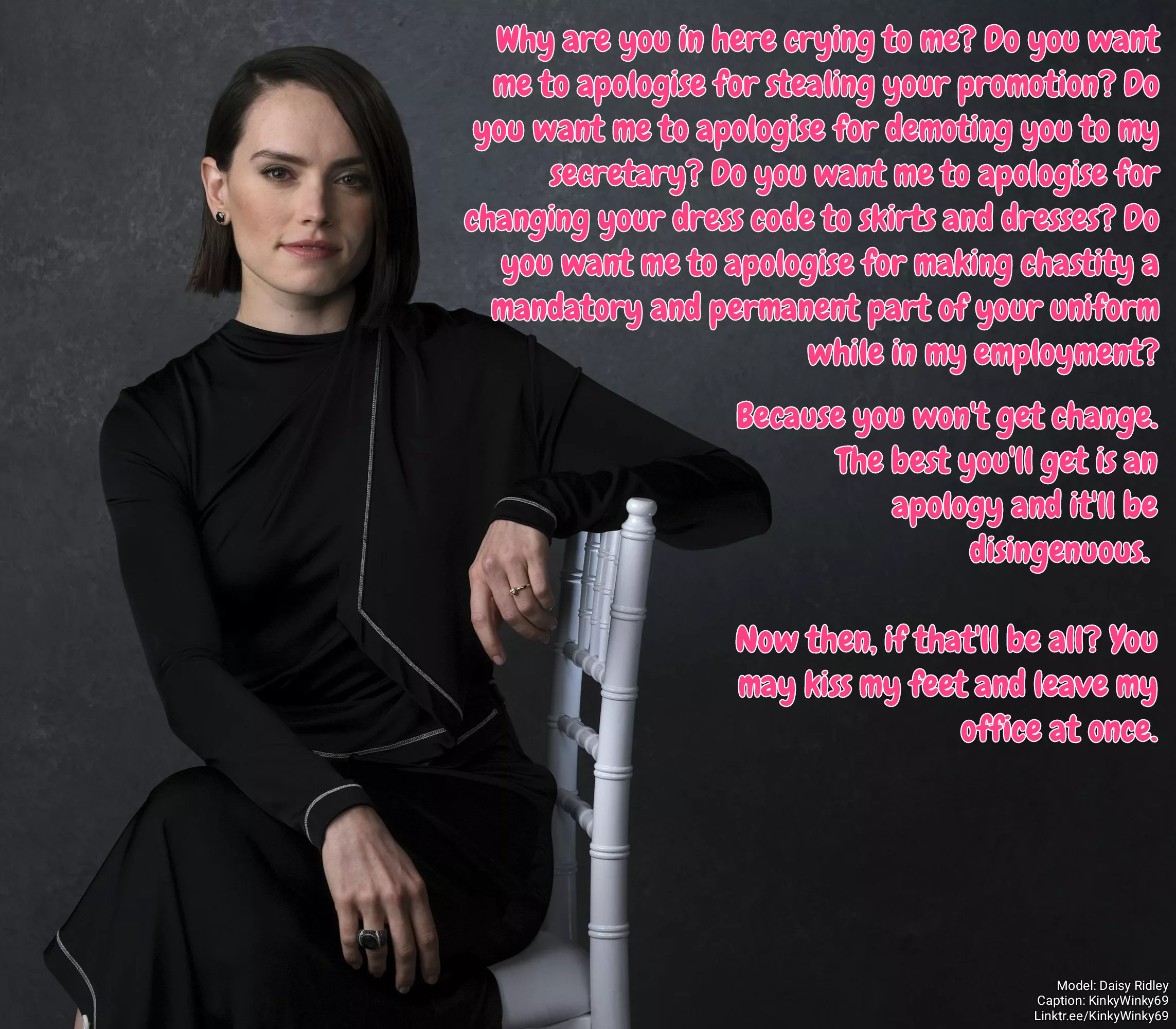 Daisy Ridley's Secretary