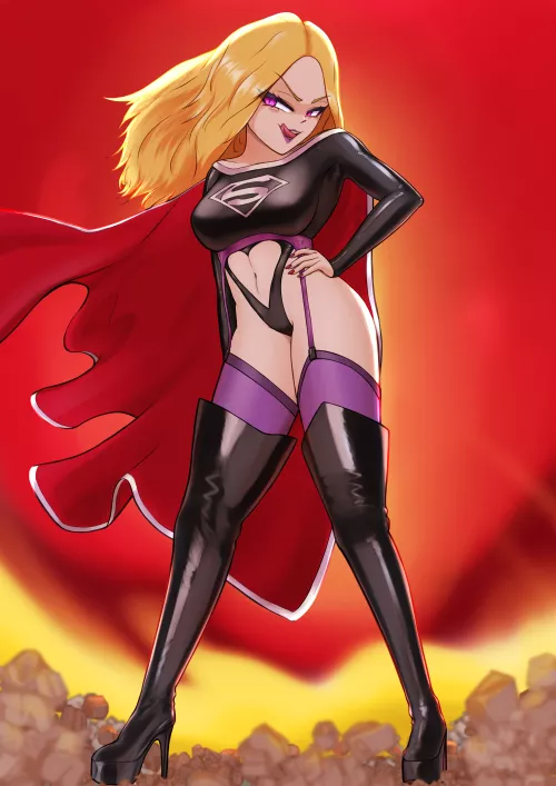 Dark Supergirl In Charge (Yamimochi) [DC]