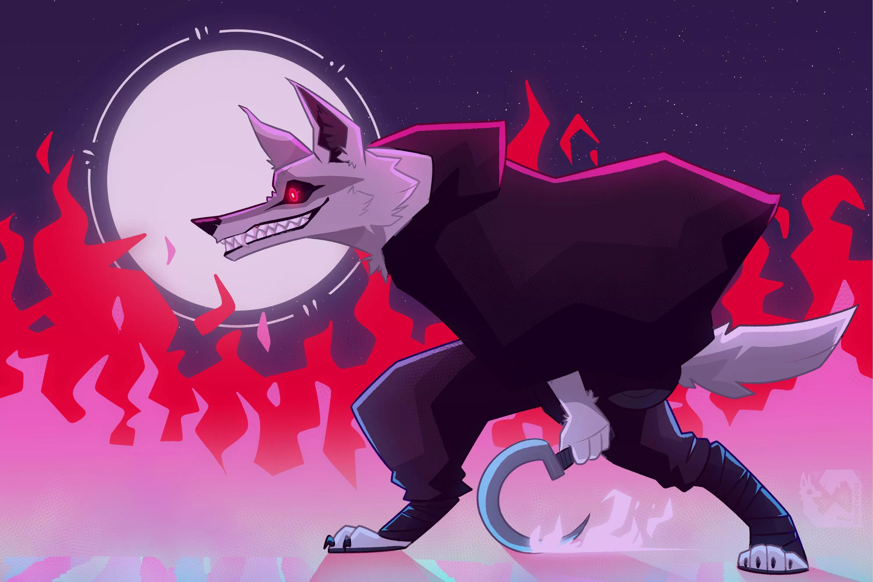 Death (Art by me) (@honeymoss_ on twitter)