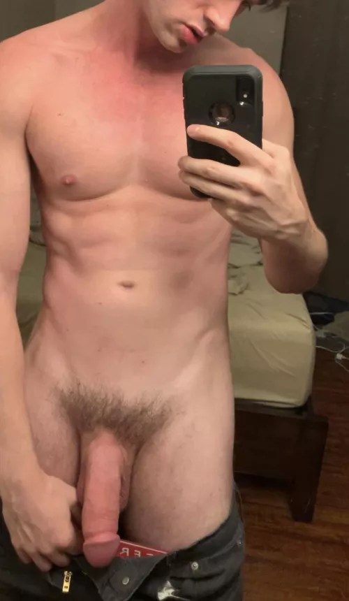 Do you think this farm boy could make it in porn?