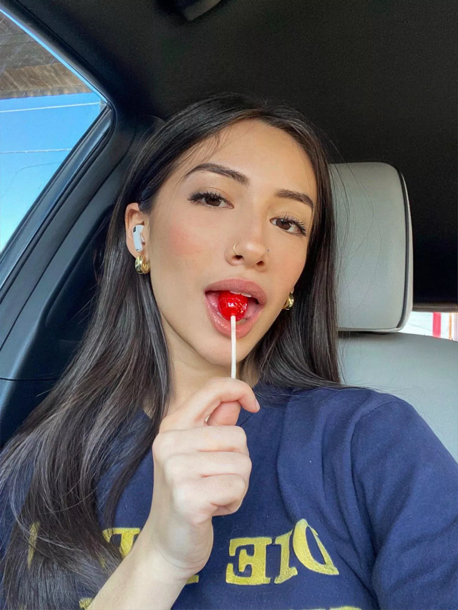 Enjoying that lollipop 🍭 IRTR