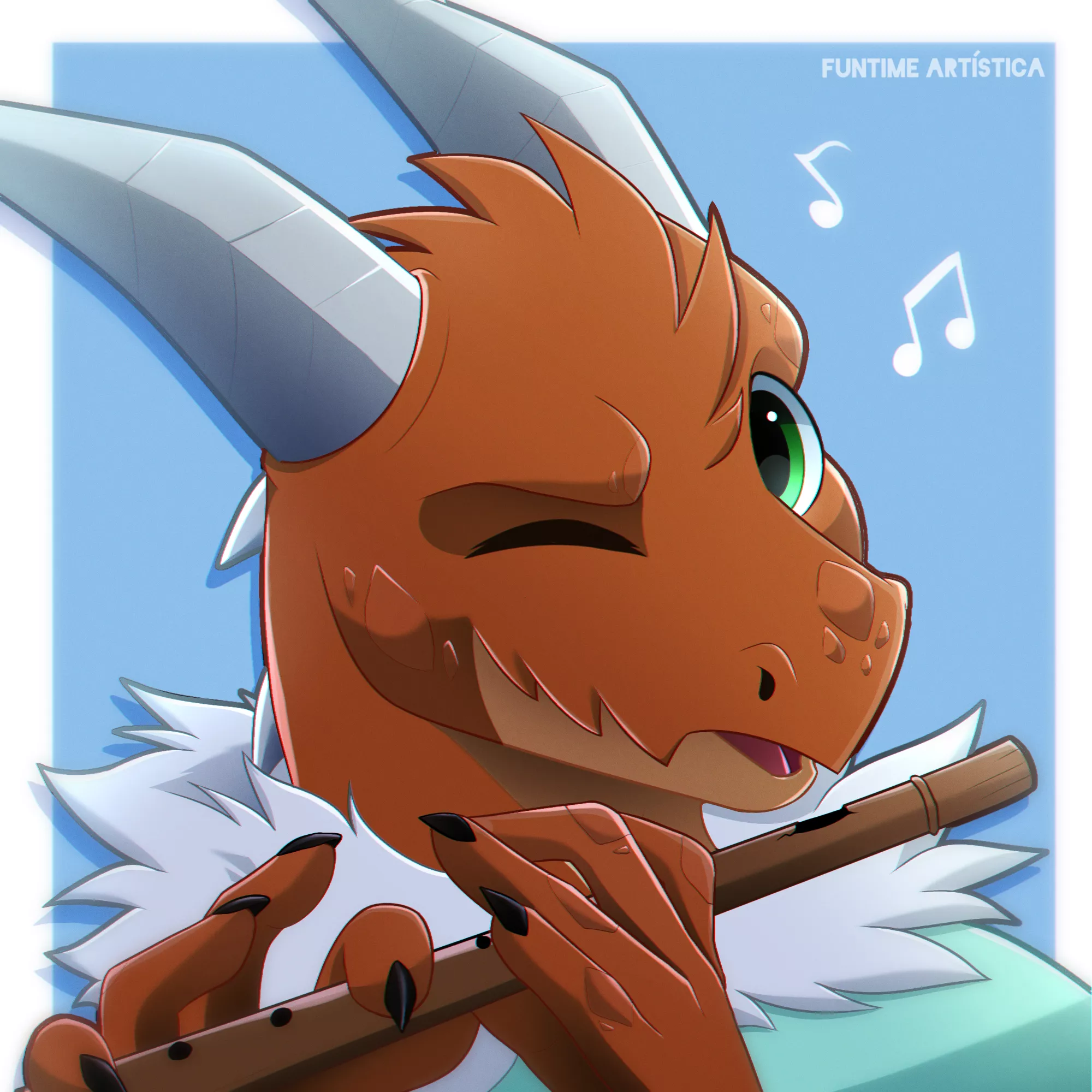 Fluty boy (art by me)