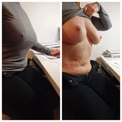 Friday afternoon at work.....just felt like it. 🤭