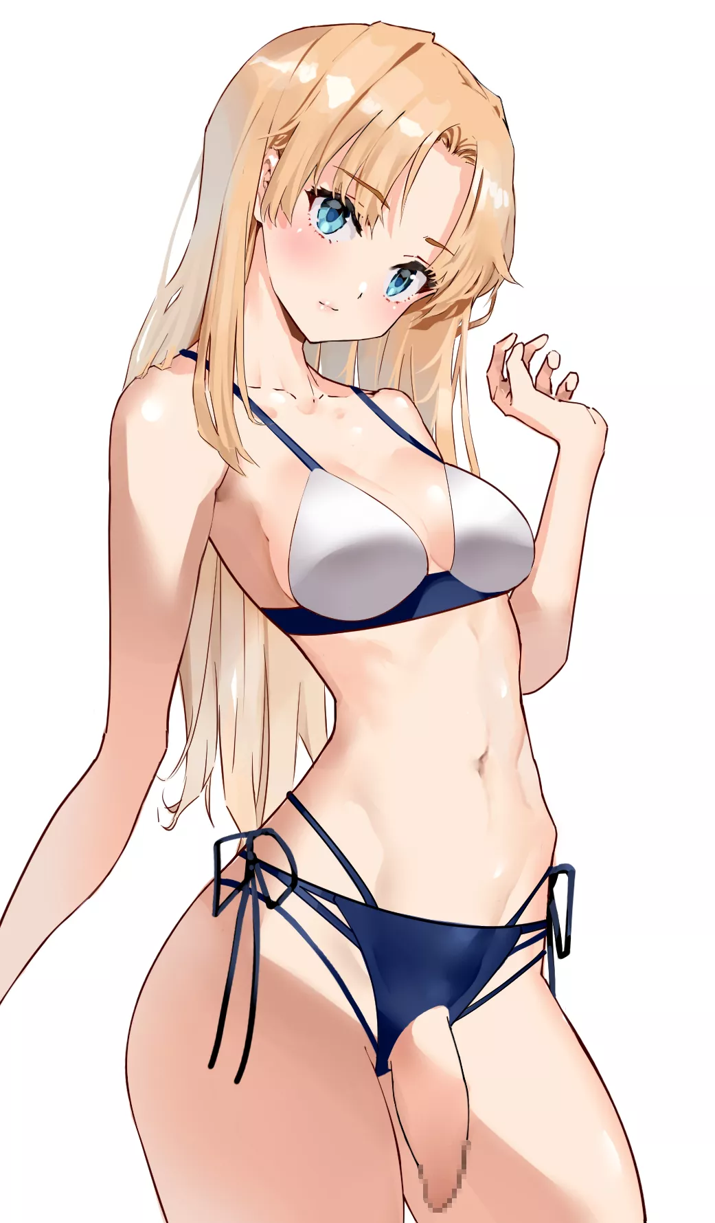 Futanari Her New Bikini ( Shiratama) [Original]