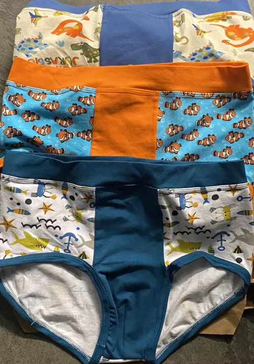 Just got these cute undies on Etsy, from PerfectLittleRemnant. I highly recommend. It’s an ABDL positive shop.