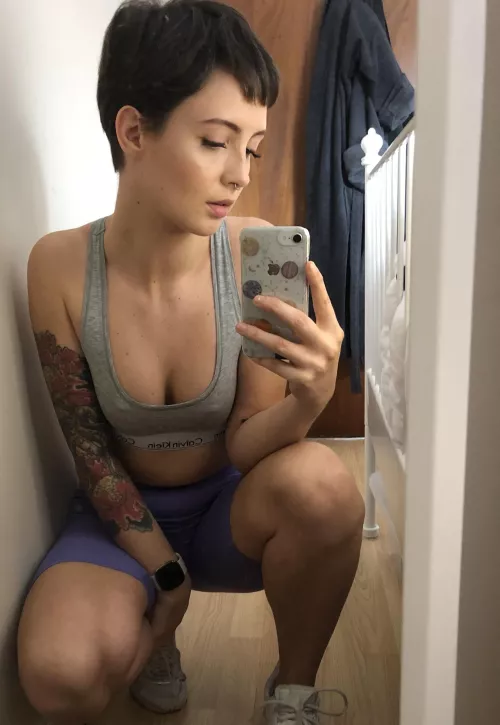 Looks like it's still kinda cold to go run in this..