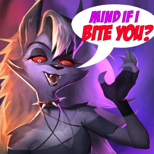 Loona from helluva boss ❤️(by me)