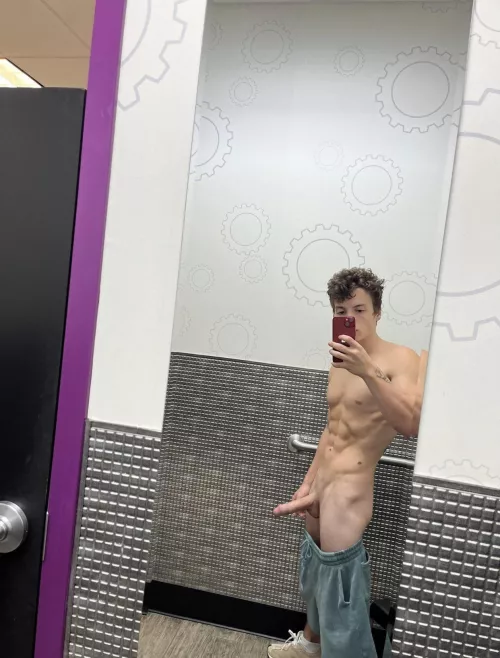 Love being naughty at the gym