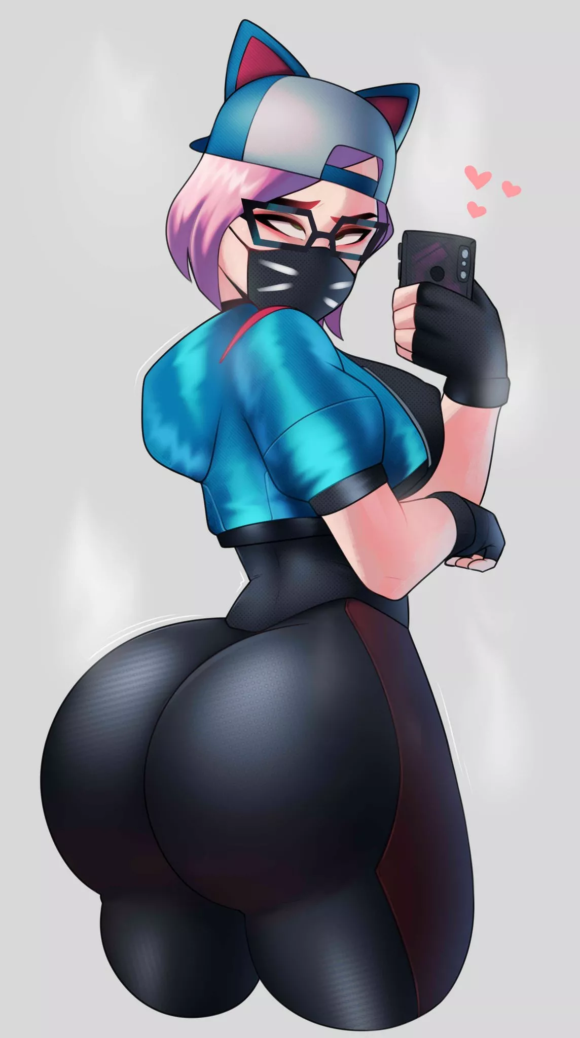 Lynx Teasing Selfie (Postblue98) [Fortnite]
