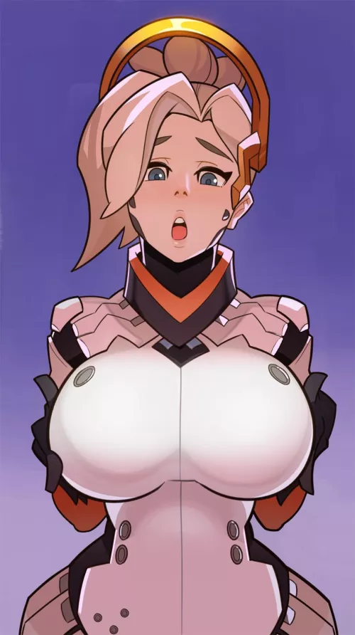 Mercy's boobs (Danbooru)