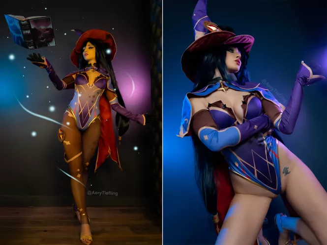 Mona Megistus from Genshin Impact by Aery Tiefling [OC]