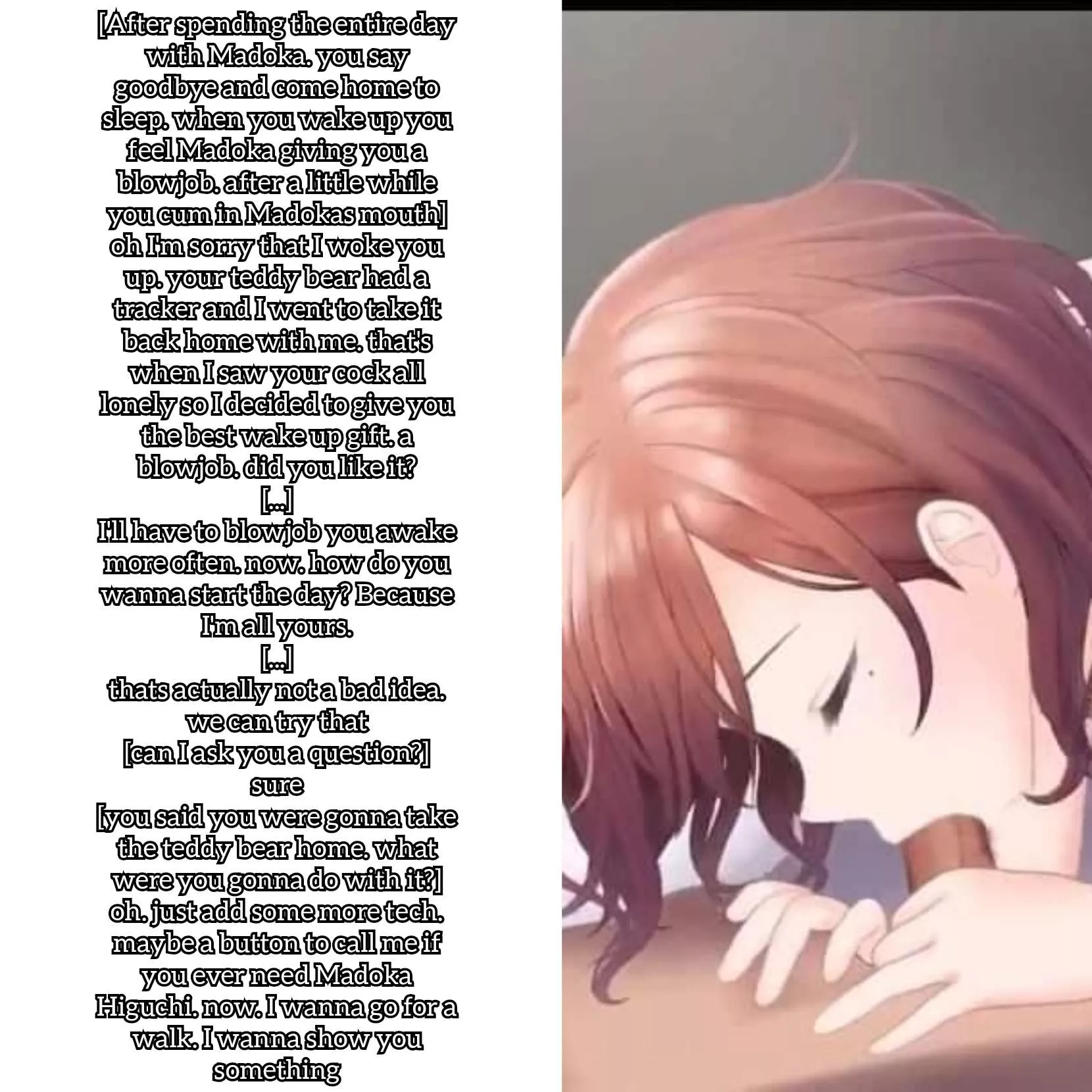 MORNING WITH MADOKA [Sex] [30th Caption] [Madoka 3] [Can't find the Artist] [Wholesome probably]