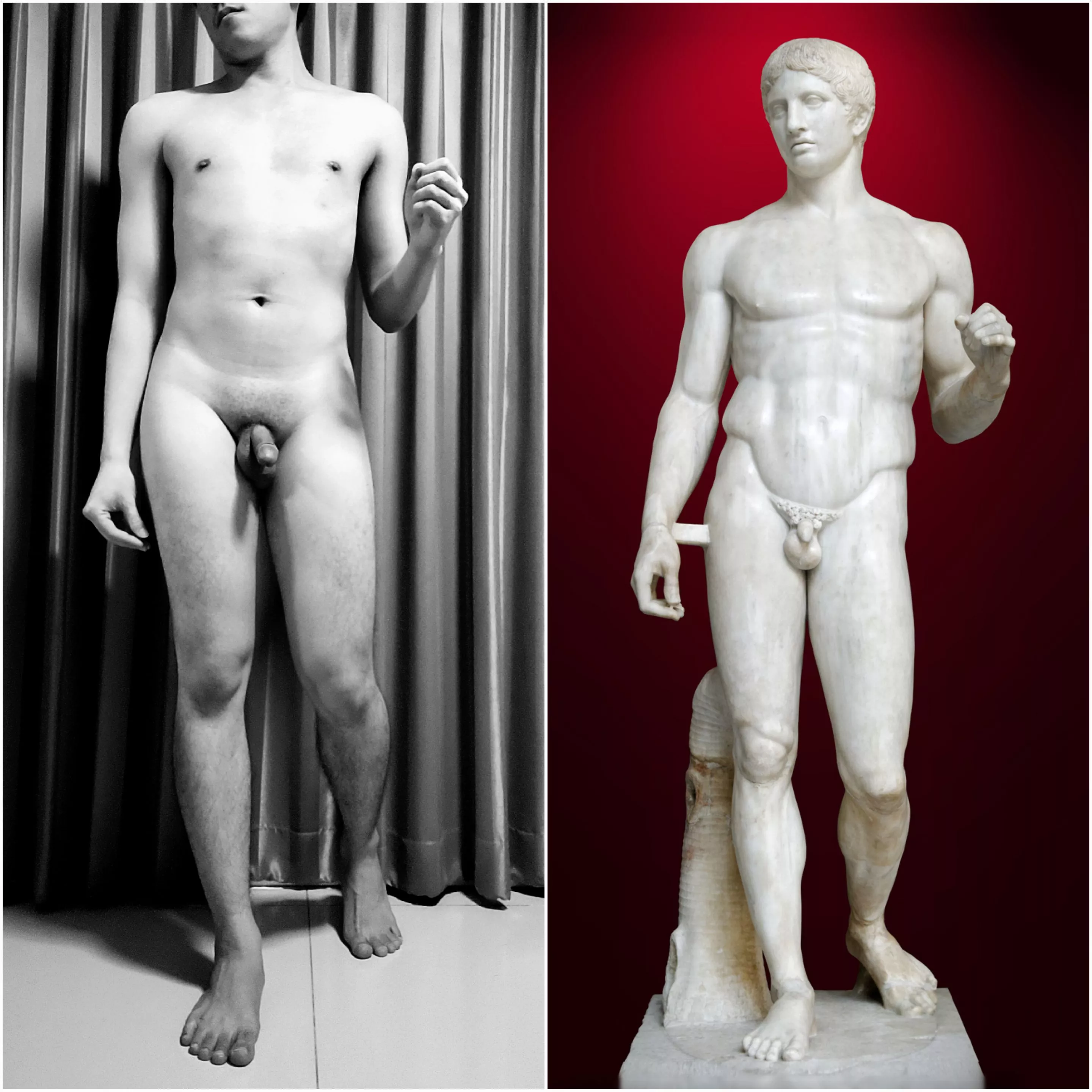 My attempt at being Doryphoros (Spear Bearer)