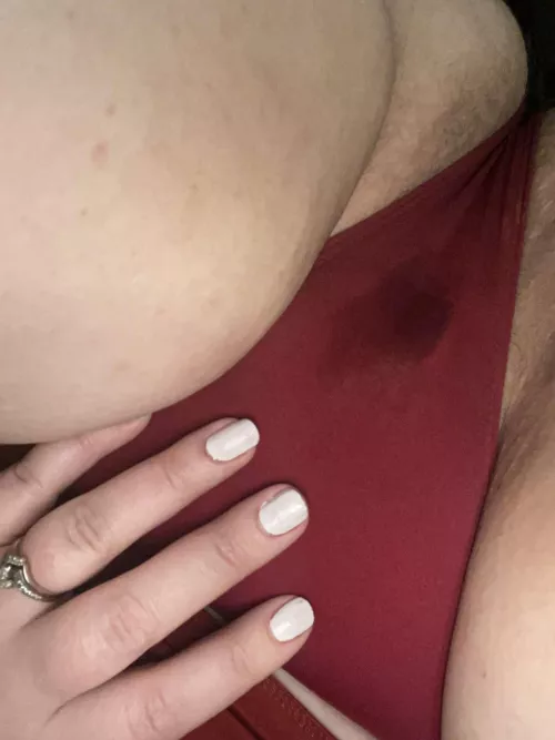 My panties aren’t wet because I’m thinking about my husband!