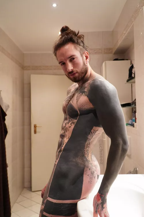 my tattooed booty :D