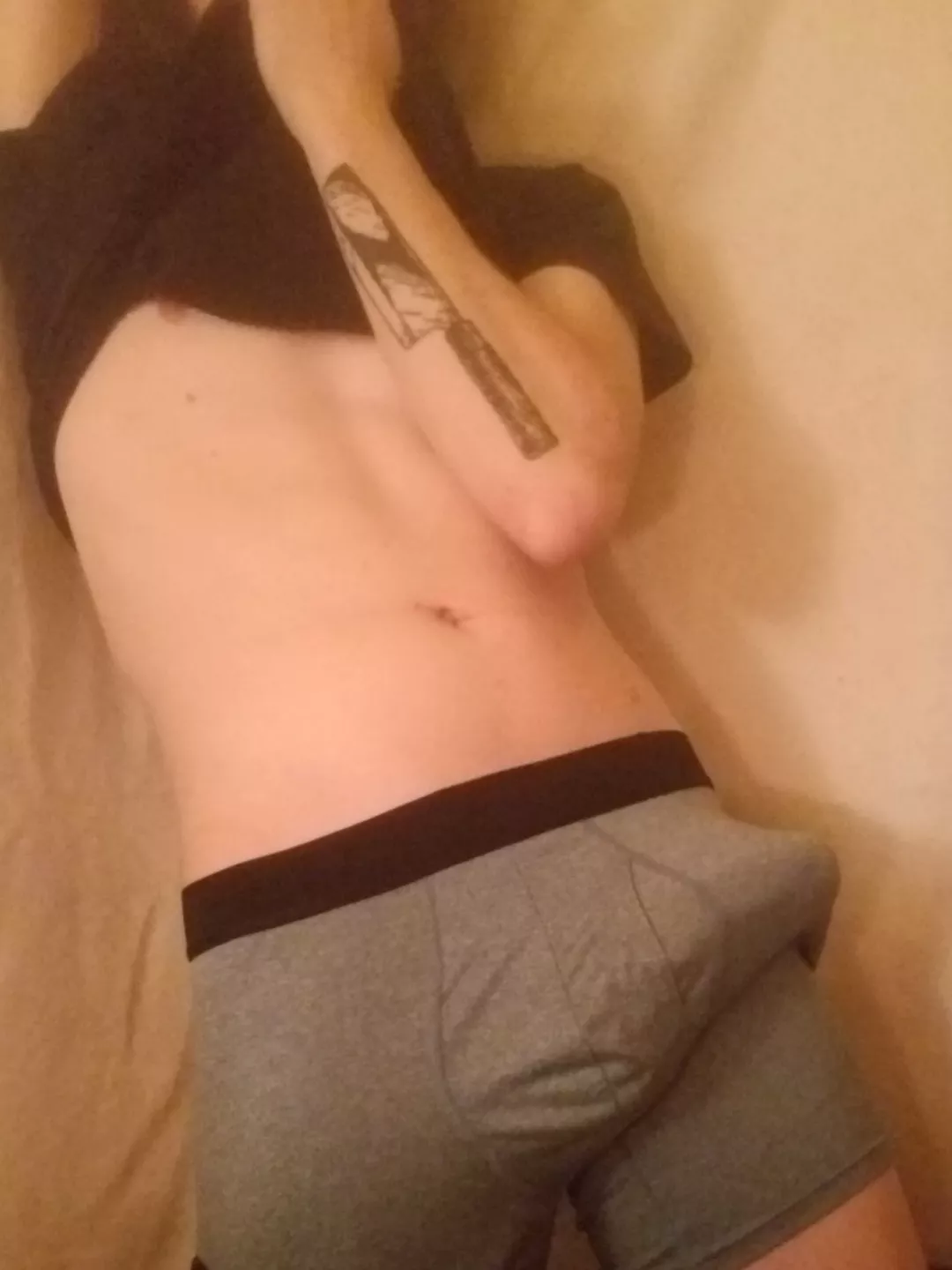 my underwear is a little tight.. hope you dont mind ;)