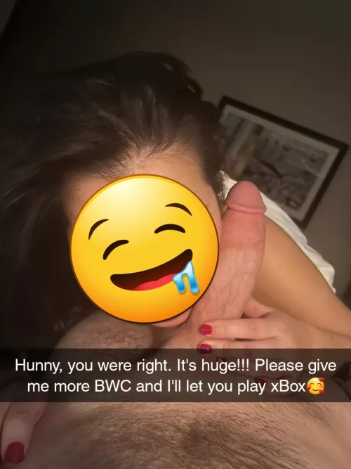 My wife just sent this to me. Unbelievable!!! I mean, it's bigger than her face! Anyway, does anyone else play Modern Warfare 2?