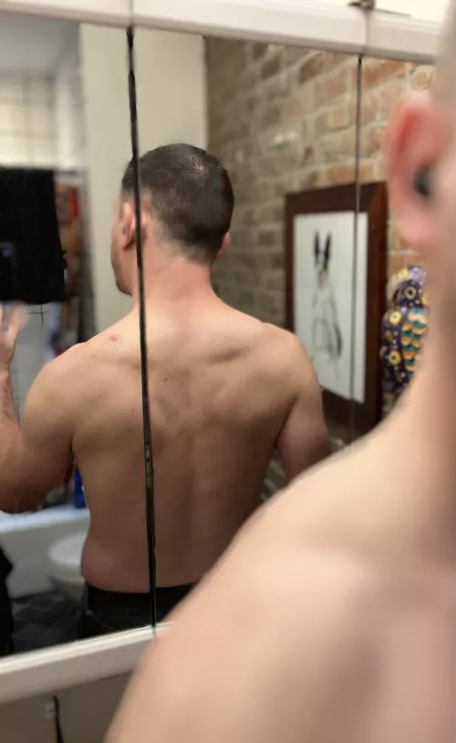 New back, who dis? (Ignore the ingrown hair. Kthxbai)