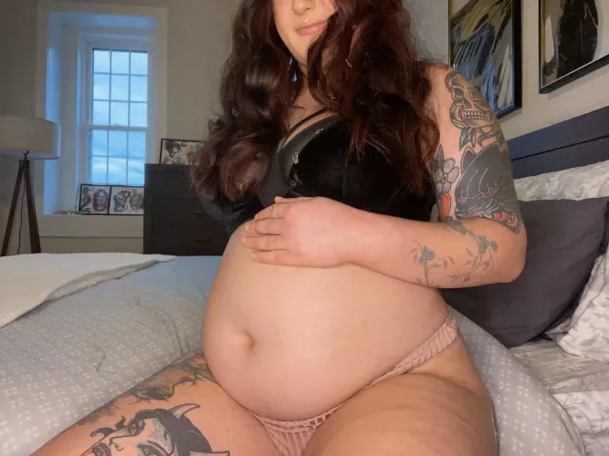 Piggy loves chugging her cream