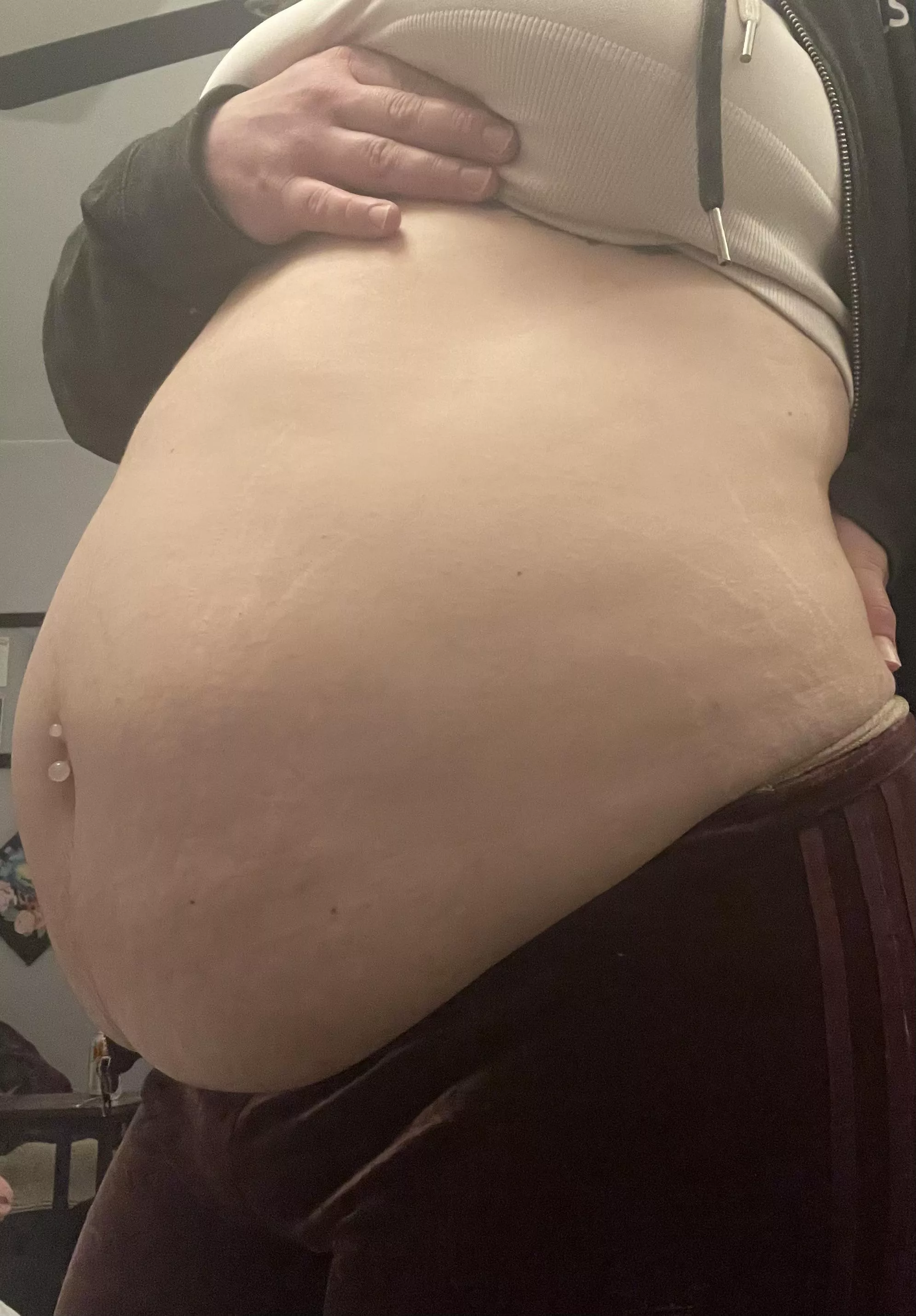 real baby or food baby? 🤰