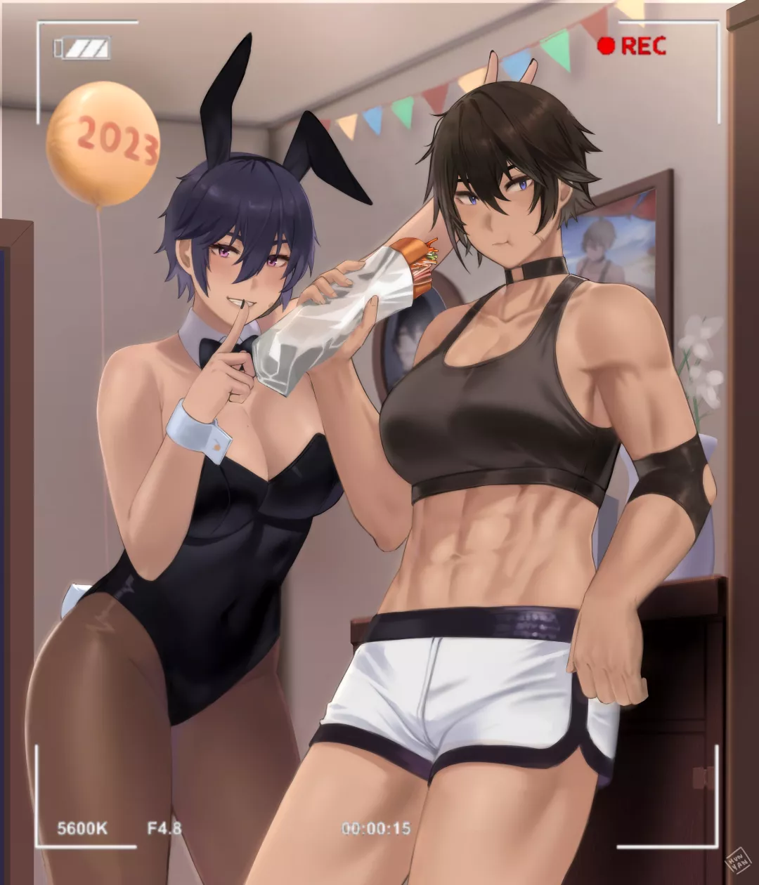 Ringing in the New Year [Artist: Hunyan]