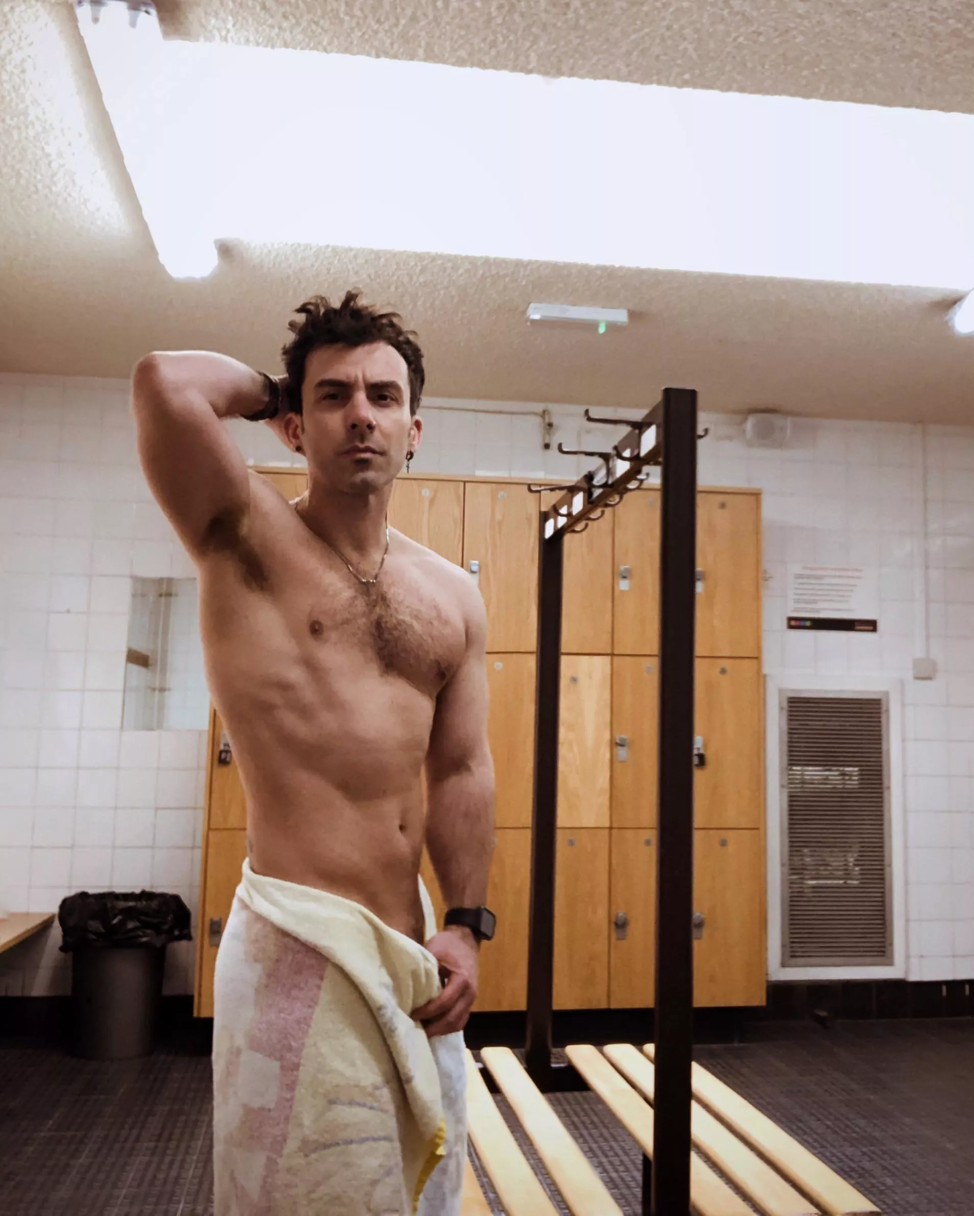 Shall I drop the towel?