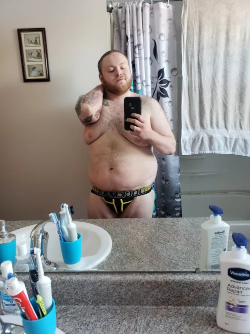 should be the CEO of Arby's with all this beef I'm packing