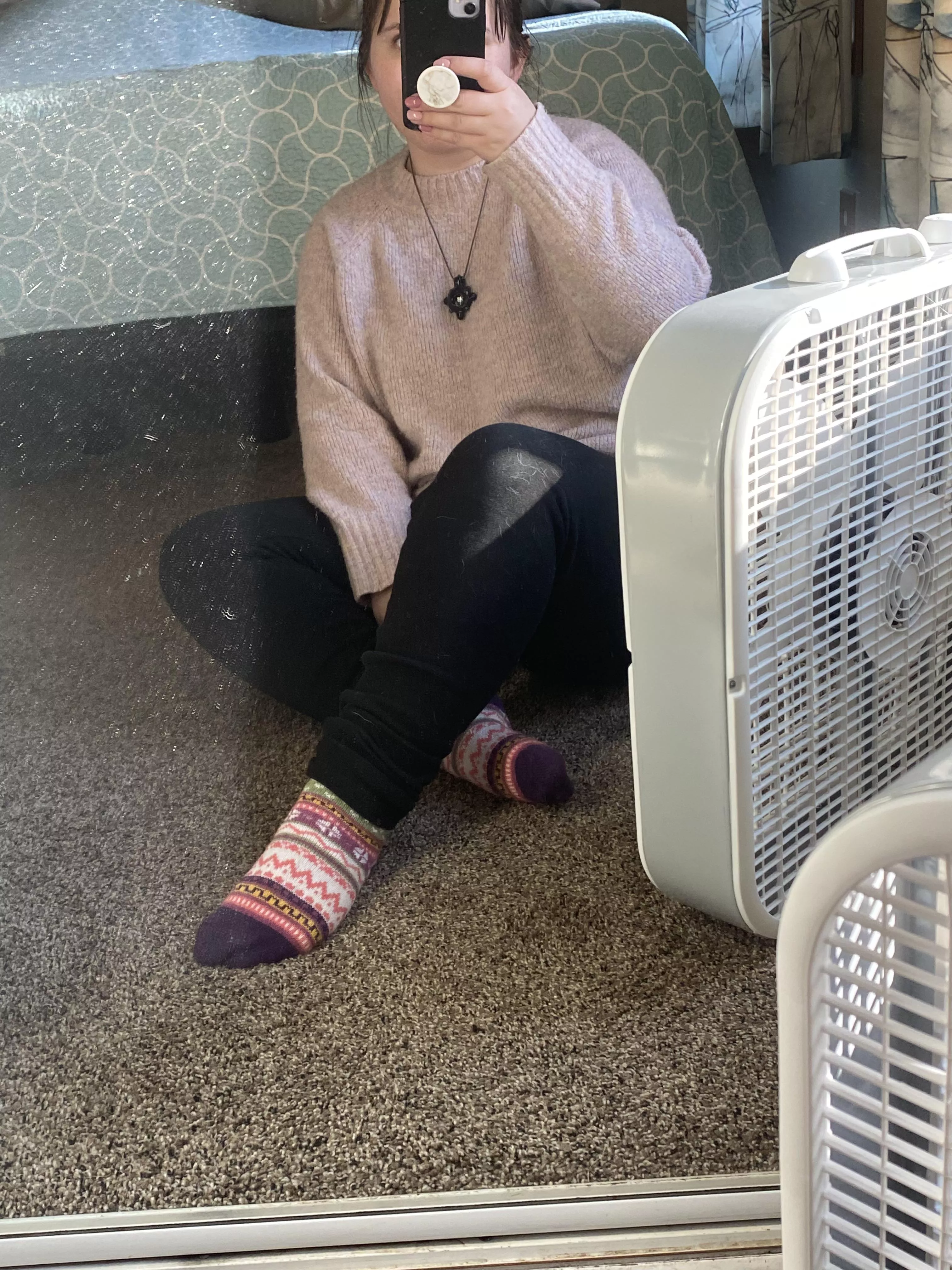 Some nice cozy socks for a cold day! Brrrr!