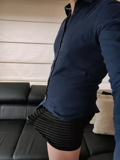 something is pushing against my underwear. who wants to take it off