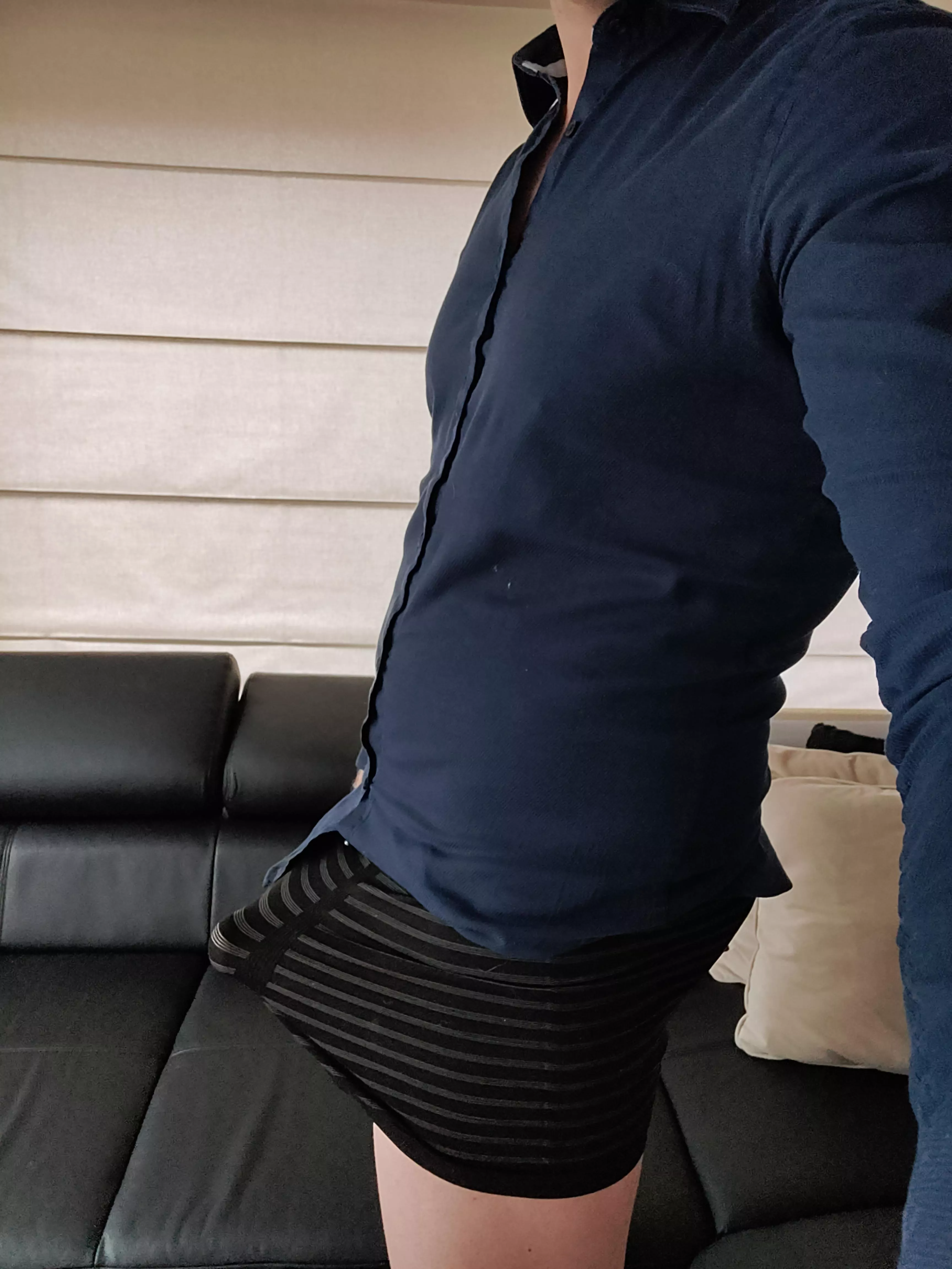 something is pushing against my underwear. who wants to take it off