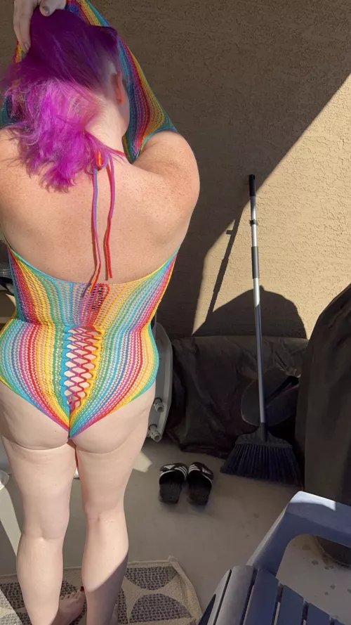 Taking a sweeping break