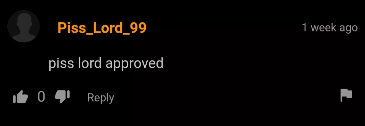 thanks piss lord